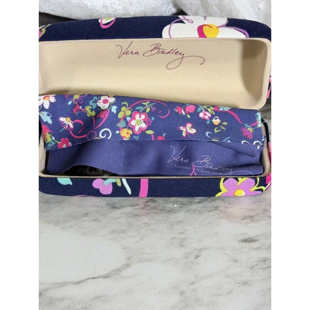 Vera Bradley Sunglasses Ribbons Scarlett 57-17-130 With Hard Case (A3149)